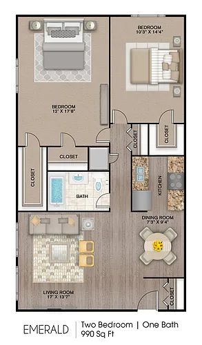 Floor plan Emerald