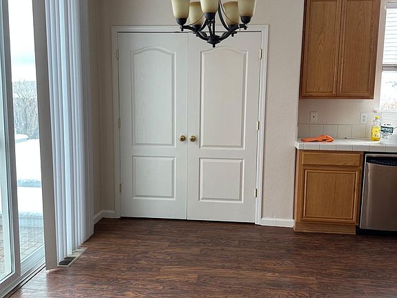 Kitchen Pantry. Sliding door to yard.