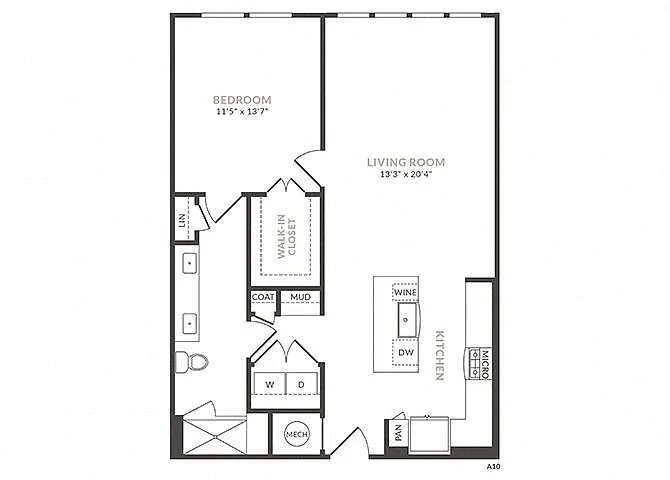 Floor plan A7