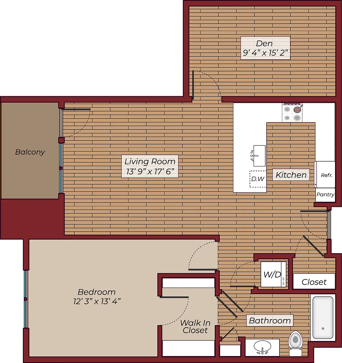Floor plan Willow