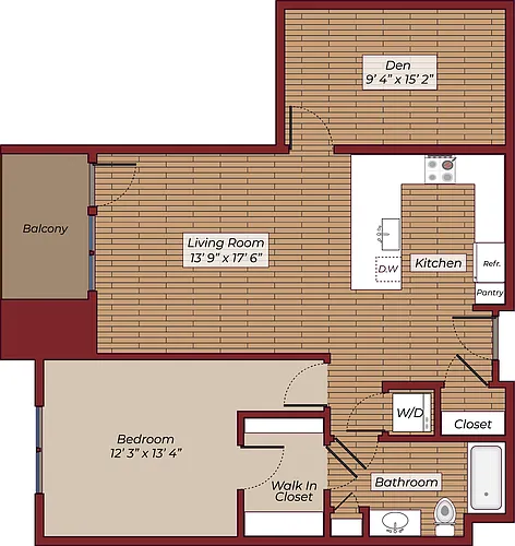 Floor plan Willow