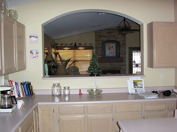 Looking at Great Room from Kitchen