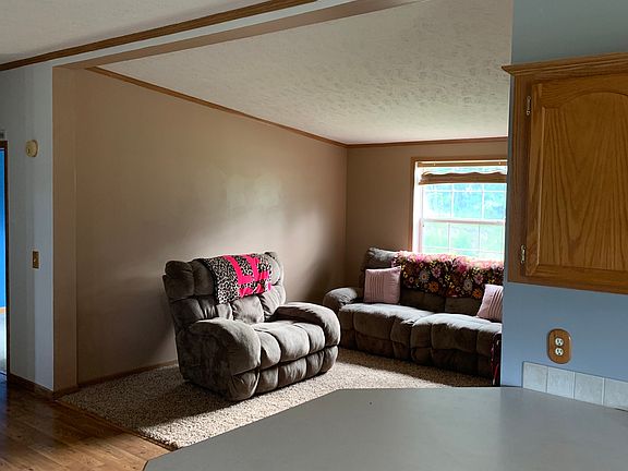Living room off dining room