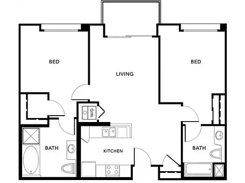 Floor plan Plan DR (Imperia)