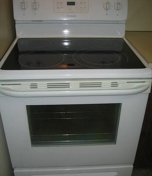 Glass-Top Stove Included