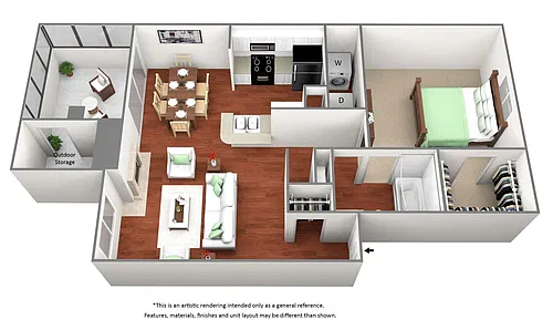 Floor plan A4 - Sabine