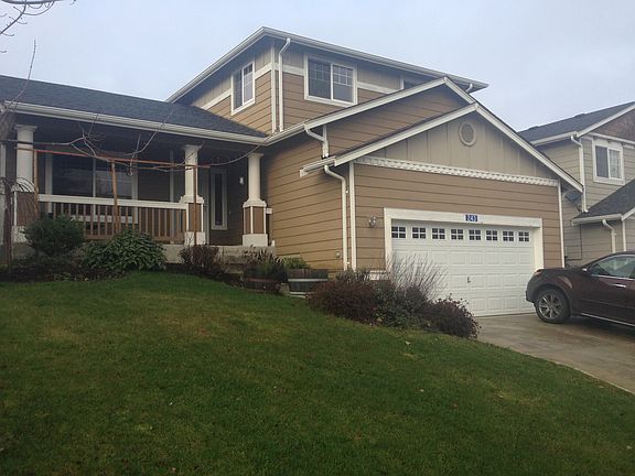 front of the house