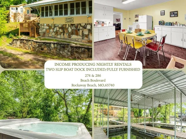 274 & 286 Beach Boulevard, Rockaway Beach, MO 65740