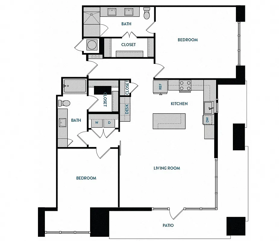 Floor plan B7