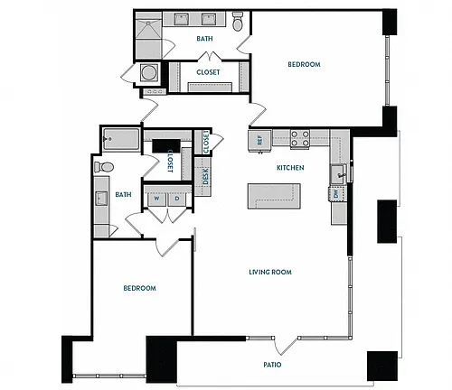 Floor plan B7