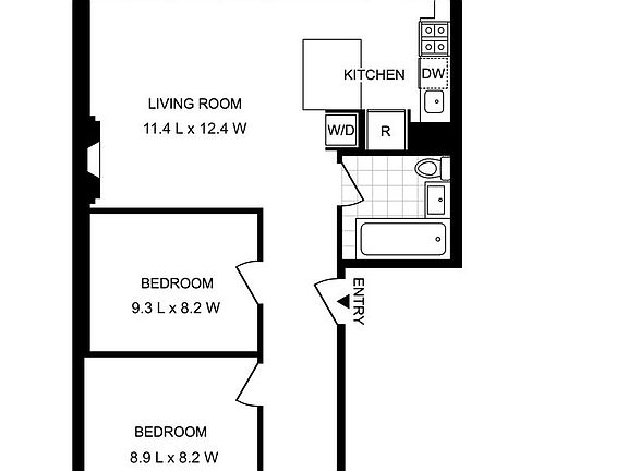 2nd image of 460 W 51st St APT 2