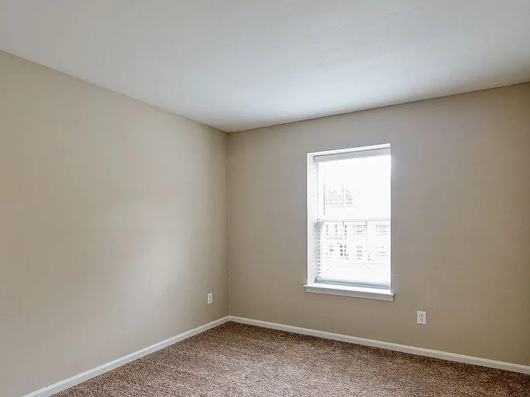 Carpeted bedrooms