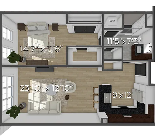 Floor plan Type 3