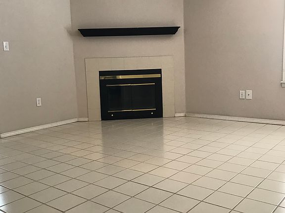 Fireplace with mantel