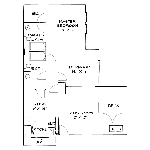 Floor plan Design 2B Premier 2