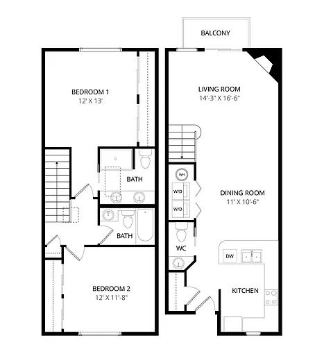 Floor plan Morgan TH Remodel