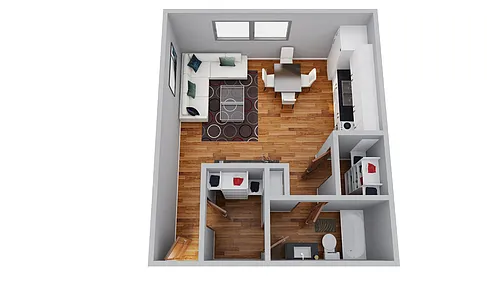 Floor plan Studio