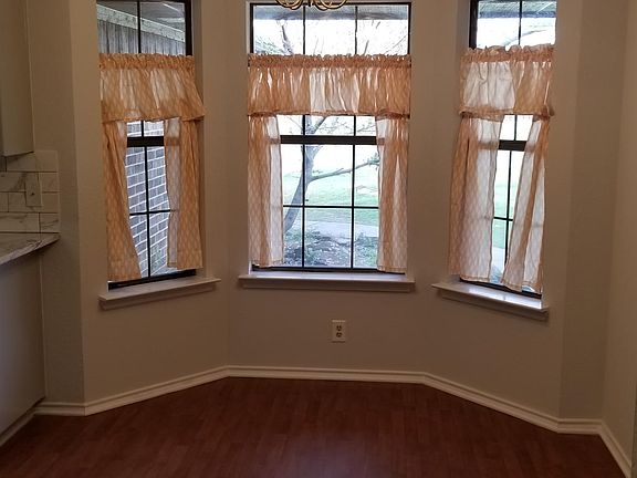 Bay window kitchen dining room . New Paint