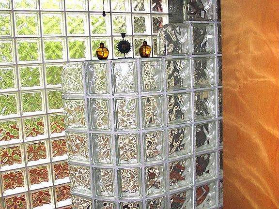 Master Glass Block Shower