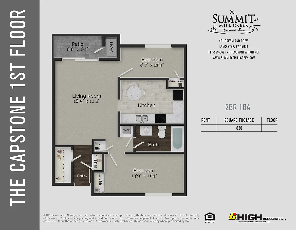 Floor plan Capstone