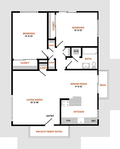 Floor plan Plan 2A