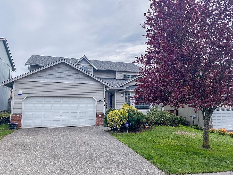 Front of house and garage!