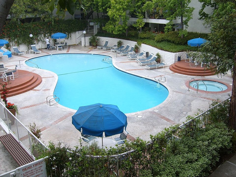 Pool & jacuzzi area