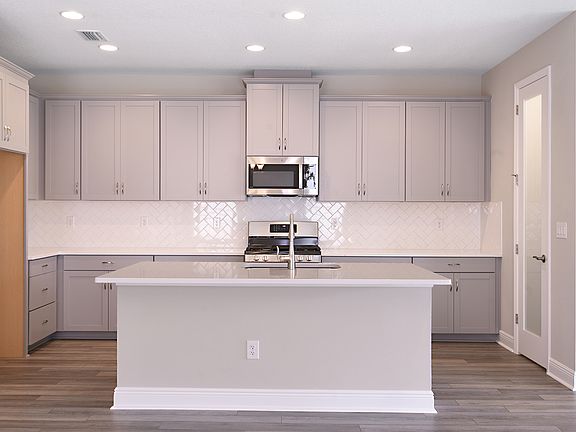 Kitchen Sandpiper Modern Farmhouse LVP Design Collection Interior