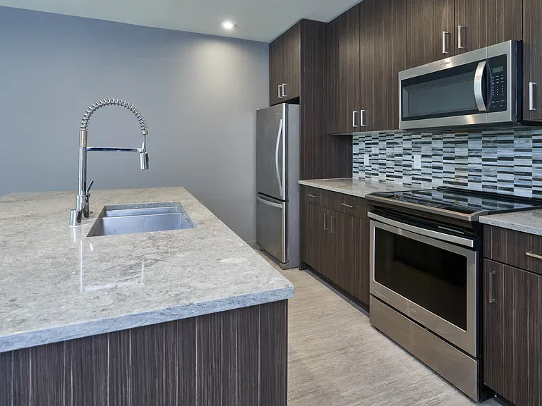 Kitchen with Stainless Steel Appliances
