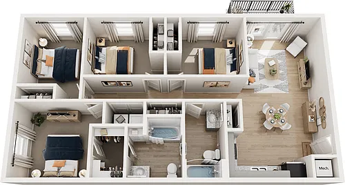 Floor plan D1