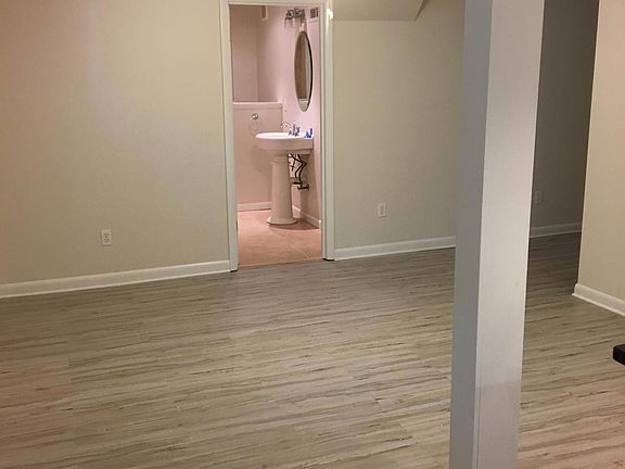 Living Room with vinyl plank flooring