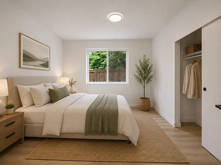 1st floor bedroom or bonus room