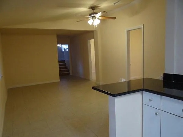 Kitchen to family room / dinning room view