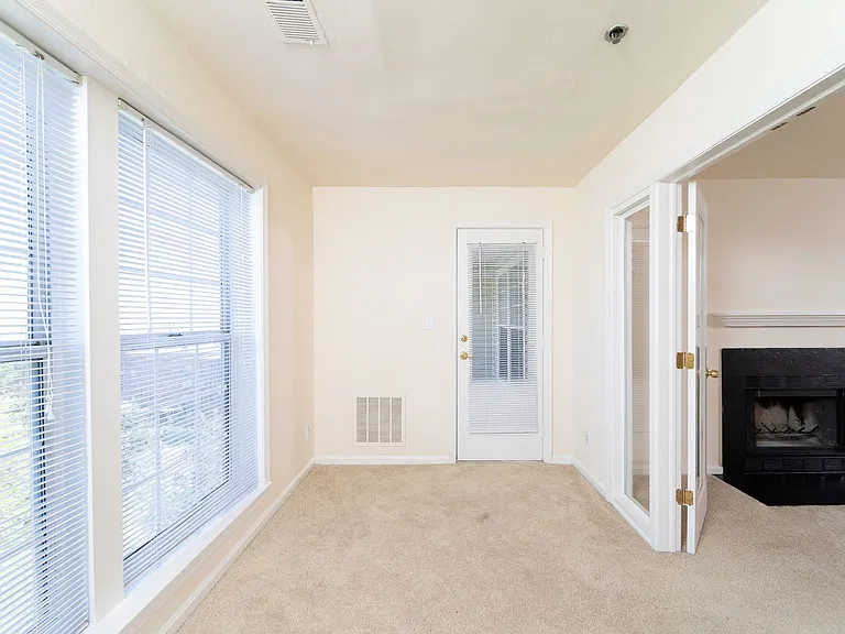 Sunroom area off living room in select apartment homes