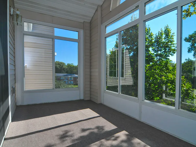 Enclosed porch