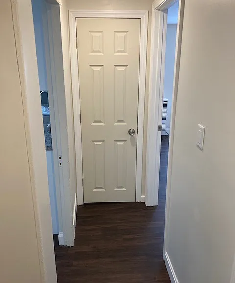 Hall linen closet