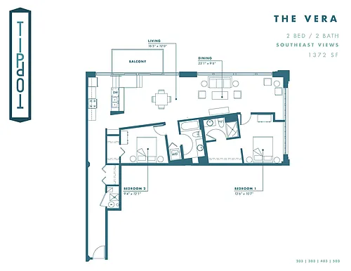 Floor plan Vera