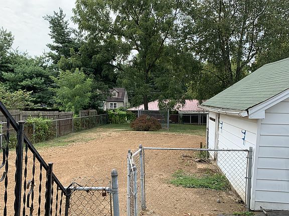 Fenced in Yard, Grass seeds already planted.