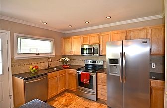 All New Stainless Steel Appliances