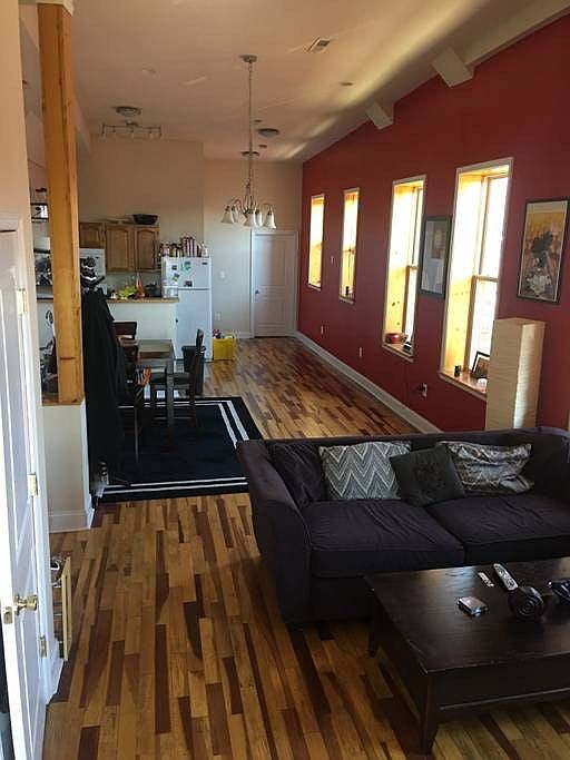 Living Room, Dining Room Kitchen