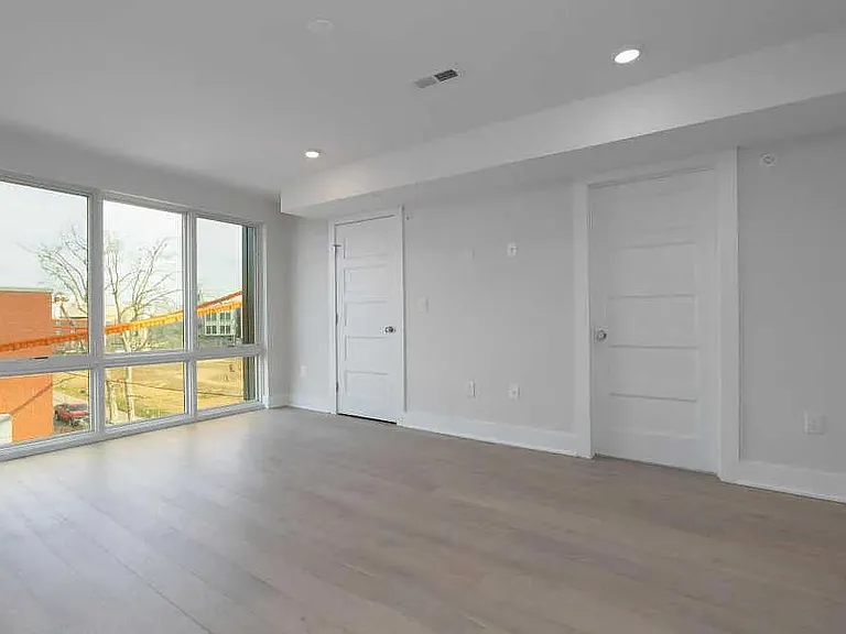 This is the large Master bedroom with enclosed bathroom and plenty of storage closets.