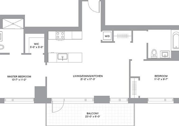 2nd image of 505-513 W 43rd St #9D