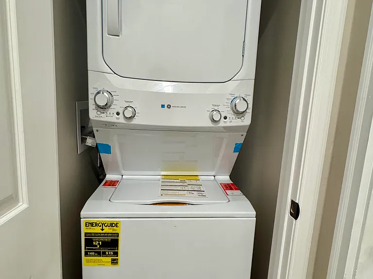 Washer+ Dryer In Unit