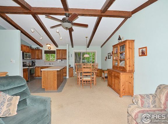 Open to kitchen