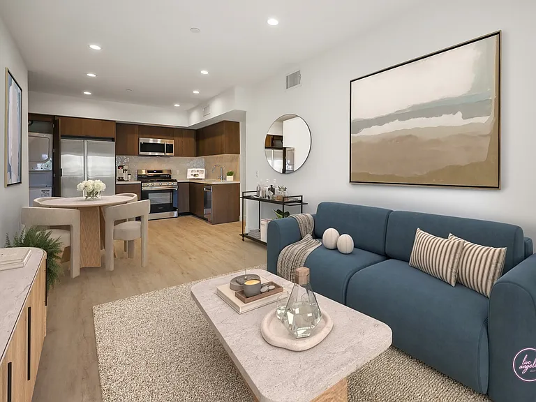 Open-Concept Kitchen, Dining, and Living Room Space - Stevie Floor Plan
