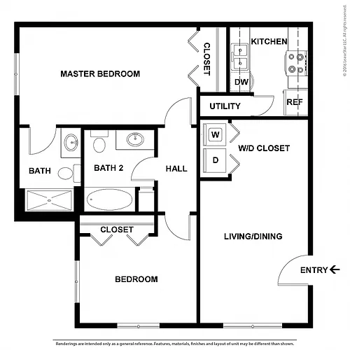Floor plan Bush