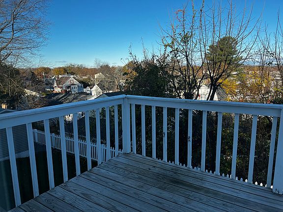 Deck off kitchen