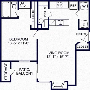 Floor plan 1A Renovation 2