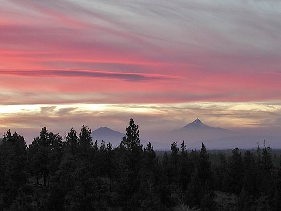 Mt. Jefferson from Deck
