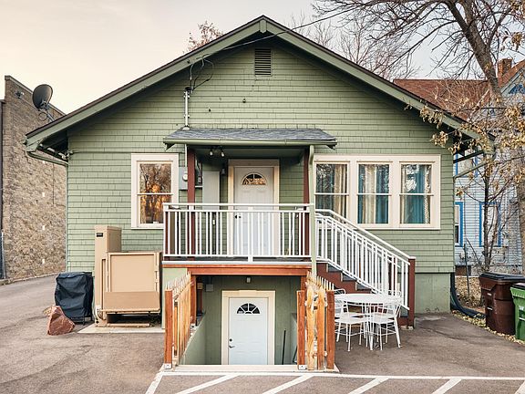 Your private entry is the door below.